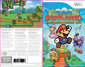 Manual Nintendo Wii Super Paper Mario