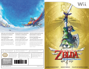 Manual de uso Nintendo Wii The Legend of Zelda - Skyward Sword