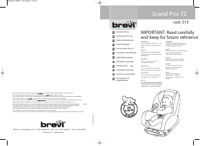 Mode d’emploi Brevi Grand Prix Siège bébé