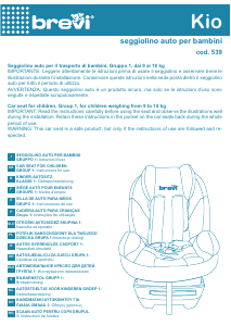 Manuale Brevi Kio-S Seggiolino per auto