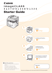 Manual Canon imageClass D1320 Multifunctional Printer