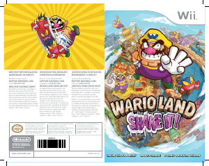Manual de uso Nintendo Wii Wario Land Shake It!