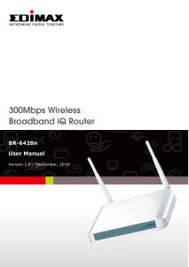 Manual Edimax BR-6428n Router