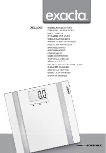 Manual Exacta Deluxe Scale