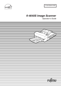 Manual Fujitsu fi-4640s Scanner