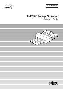 Handleiding Fujitsu fi-4750C Scanner