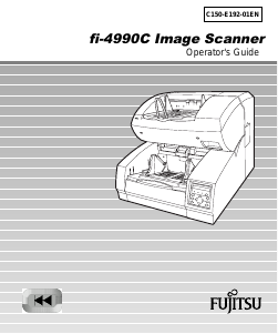 Manual Fujitsu fi-4990C Scanner