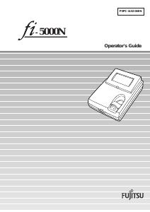 Handleiding Fujitsu fi-5000N Scanner