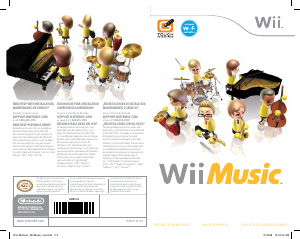 Manual de uso Nintendo Wii Wii Music