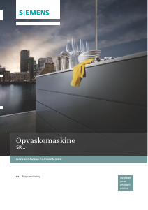 Brugsanvisning Siemens SR76T090EU Opvaskemaskine