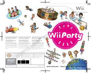 Mode d’emploi Nintendo Wii Wii Party