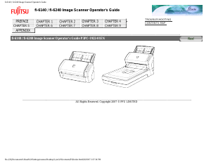 Manual Fujitsu fi-6140 Scanner