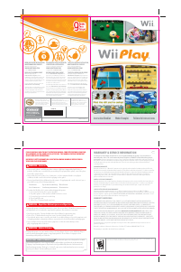 Manual de uso Nintendo Wii Wii Play