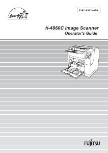 Manual Fujitsu i-4860C Scanner