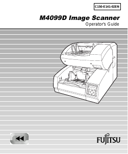 Manual Fujitsu M4099D Scanner