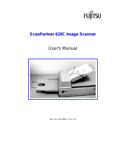 Manual Fujitsu ScanPartner 620C Scanner