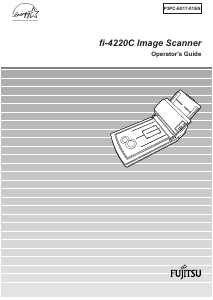 Manual Fujitsu ScanPartner fi-4220C Scanner