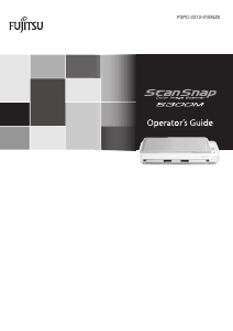 Manual Fujitsu ScanSnap S300M Scanner