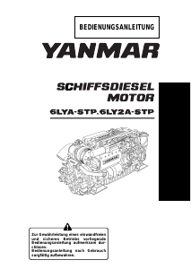 Bedienungsanleitung Yanmar 6LYA-STP Bootsmotor