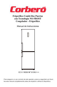 Manual de uso Corberó CCH18539NFWINV+++ Frigorífico combinado