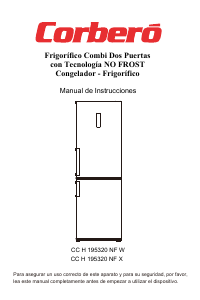 Manual Corberó CCH195320NFW Fridge-Freezer