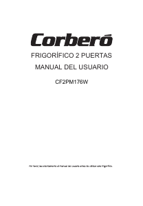 Manual de uso Corberó CF2PM176W Frigorífico combinado
