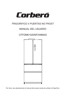 Handleiding Corberó CFFDM61020NFXINMAD Koel-vries combinatie