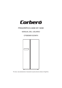 Manual de uso Corberó CFSBSM51020NFX Frigorífico combinado