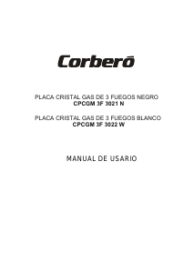 Manual de uso Corberó CPCGM3F3021N Placa
