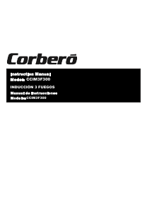 Manual de uso Corberó CCIM3F300 Placa