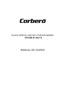 Manual de uso Corberó CPCGM5F5021N Placa