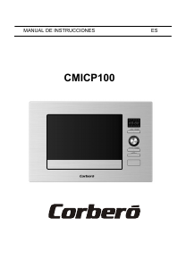 Manual de uso Corberó CMICP100 Microondas