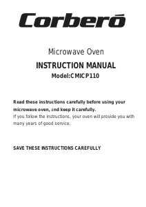 Handleiding Corberó CMICP110 Magnetron