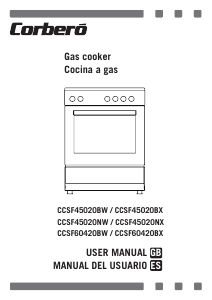 Manual de uso Corberó CCSF60420BW Cocina