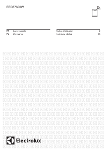 Mode d’emploi Electrolux EEC87300W Lave-vaisselle