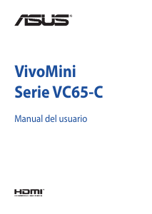 Manual de uso Asus VC65-C VivoMini Computadora de escritorio