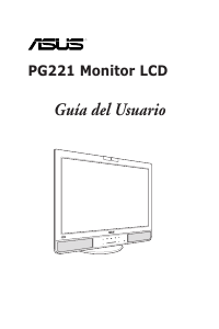 Manual de uso Asus PG221H Monitor de LCD