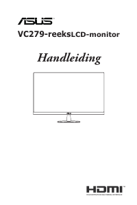 Handleiding Asus VC279H-W LCD monitor