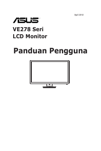 Panduan Asus VE278H Monitor LCD