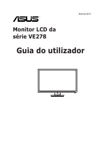 Manual Asus VE278H Monitor LCD