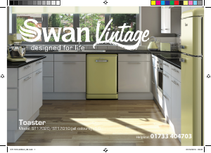 Manual Swan ST17010BN Toaster