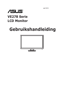 Handleiding Asus VE278N LCD monitor