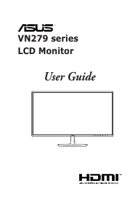 Handleiding Asus VN279H LCD monitor