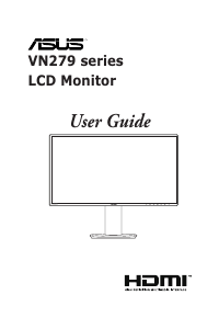 Manual Asus VN279QLB LCD Monitor