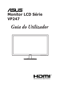 Manual Asus VP247HAE Monitor LCD