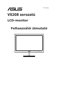 Használati útmutató Asus VS208DR LCD-monitor