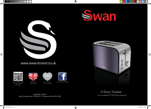 Handleiding Swan ST17010ROUN Broodrooster