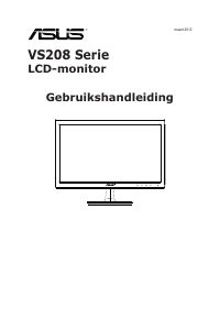 Handleiding Asus VS208NR LCD monitor