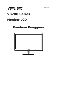 Panduan Asus VS208NR Monitor LCD