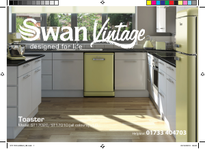 Manual Swan ST17020CN Toaster